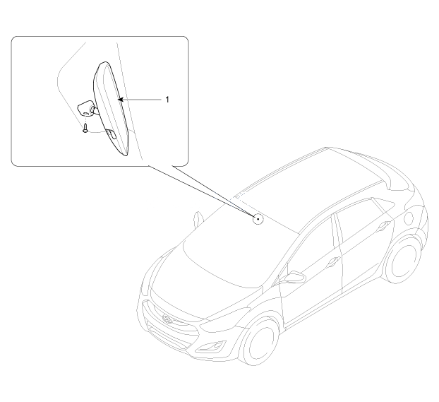 1. Расположение компонентов Hyundai i30