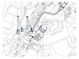 2. Проверка технического состояния, Снятие Hyundai i30