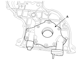 3. Гидравлический насос. Снятие, Разборка Hyundai i30