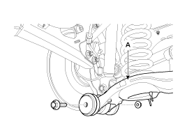 4. Задний нижний рычаг. Замена, Проверка технического состояния Hyundai i30