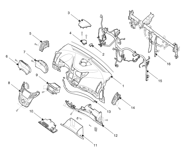 1. Компоненты Hyundai i40