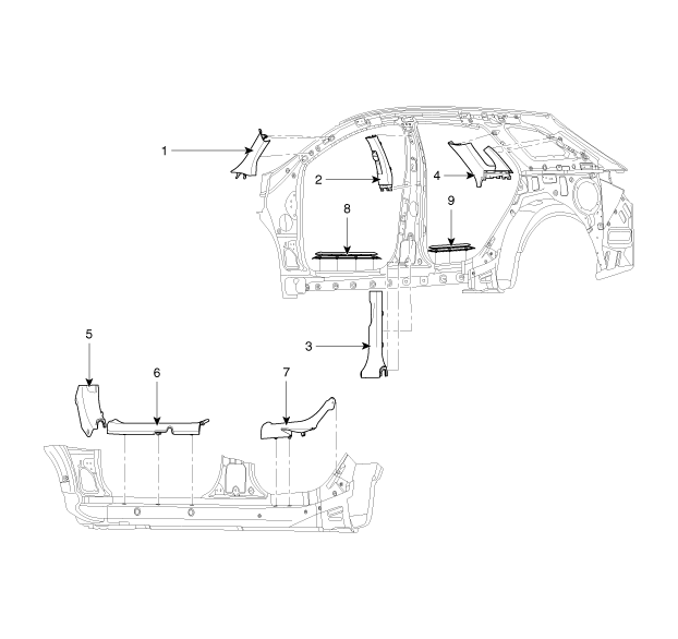 1. Компоненты Hyundai i40