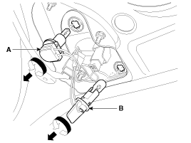 13. Задняя комбинированная лампа. Снятие Hyundai i40