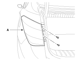 13. Задняя комбинированная лампа. Снятие Hyundai i40