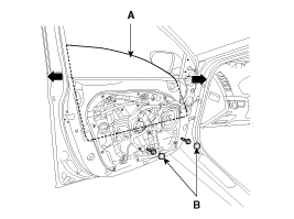 2. Ремонт передней двери Hyundai i40