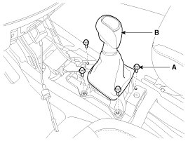 1. Рычаг переключения передач. Снятие, Проверка технического состояния, Установка Hyundai i40