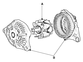 2. Снятие и установка, Разборка, Проверка технического состояния Hyundai i40