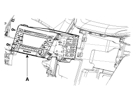 2. Снятие магнитолы Hyundai i40