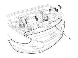 2. Замена переднего бампера Hyundai i40