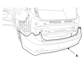 2. Замена заднего бампера Hyundai i40