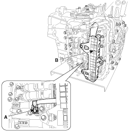 3. Блок клапанов управления. Снятие, Установка Hyundai i40