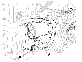 3. Стартер. Снятие и установка Hyundai i40