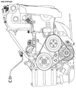 2.3.1 Механическая часть (двигатель 1.8 л)