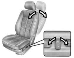 1.5.3 Передние сиденья с электроприводом (дополнительное оборудование)