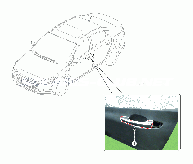 1. Расположение компонентов Hyundai Solaris HCr