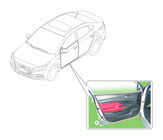 1. Расположение компонентов Hyundai Solaris HCr