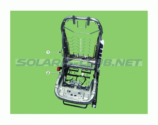 1. Расположение компонентов Hyundai Solaris HCr