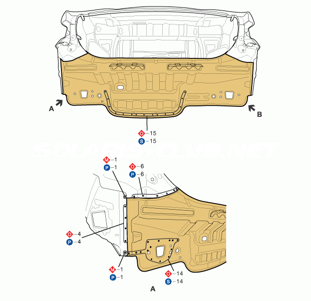 1. Ремонт кузова Hyundai Solaris HCr