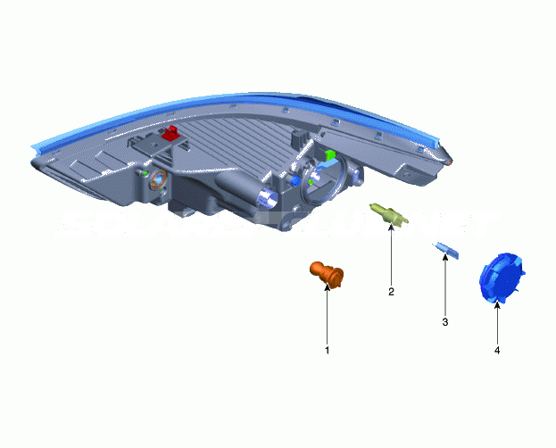 1. Узлы и детали Hyundai Solaris HCr