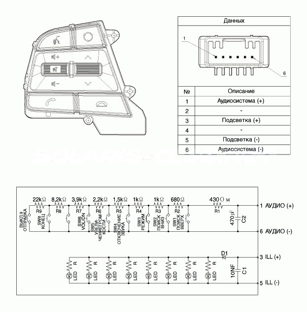 2. Принципиальная электрическая схема Hyundai Solaris HCr