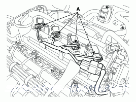 2. Проверка компрессии Hyundai Solaris HCr