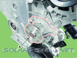 2. Снятие и установка Hyundai Solaris HCr