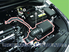 2. Снятие и установка Hyundai Solaris HCr