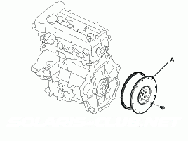 3. Маховик. Снятие и установка Hyundai Solaris HCr