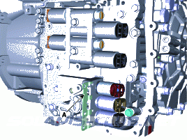 6. Электромагнитный клапан SS-A (ВКЛ/ВЫКЛ). Снятие Hyundai Solaris HCr