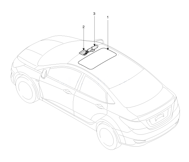 1. Расположение компонентов Hyundai Solaris