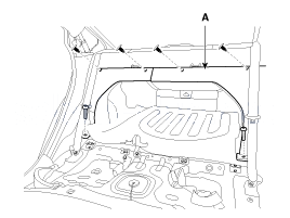 3. Ремень безопасности заднего сиденья. Замена Hyundai Solaris