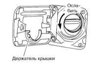 2.1.7 Доступ к заливной горловине топливного бака Infiniti QX4