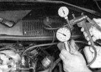 7.3 Проверка давления топлива и функционирования топливного насоса Jeep Grand Cherokee