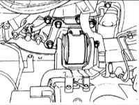 1.2.10 Снятие и установка двигателя и коробки передач Kia Magentis