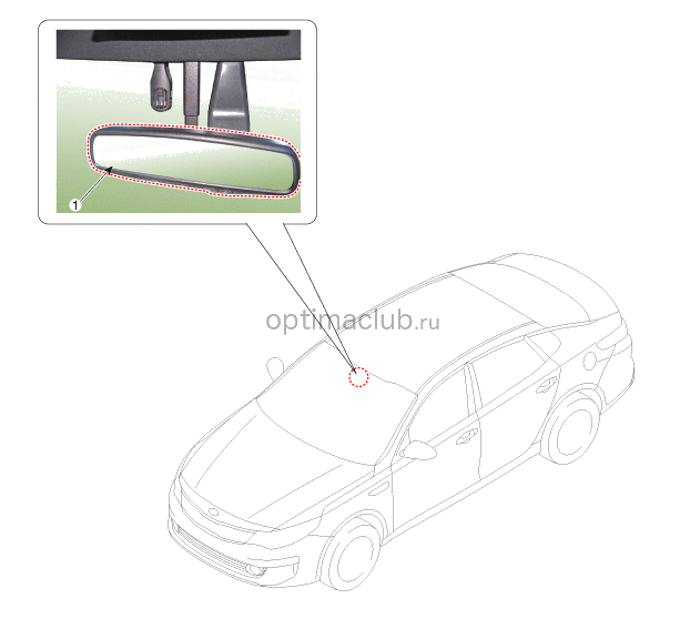 1. Расположение компонентов Kia optima jf