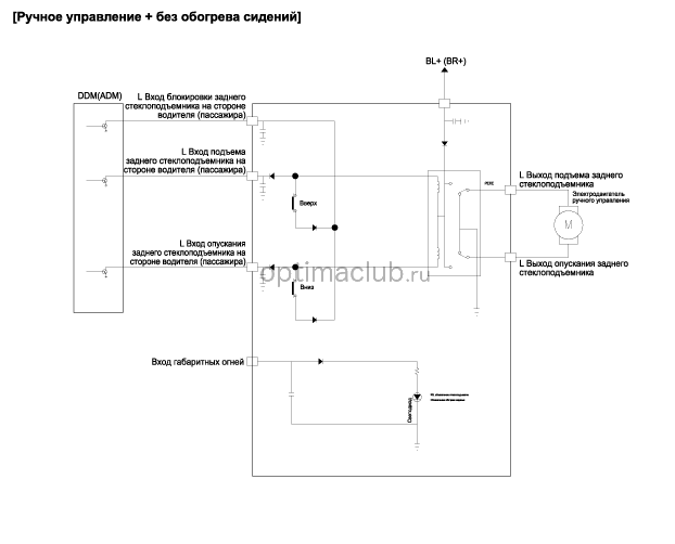 2. Принципиальная электрическая схема Kia optima jf