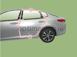 2. Регулировка Kia optima jf