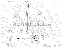 2. Снятие Kia optima jf