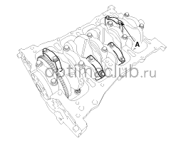 4. Поршень с шатуном. Разборка Kia optima jf