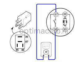 4. Реле стартера. Проверка технического состояния Kia optima jf