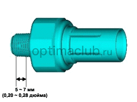 6. ДАТЧИК ДАВЛЕНИЯ МАСЛА. Снятие Kia optima jf