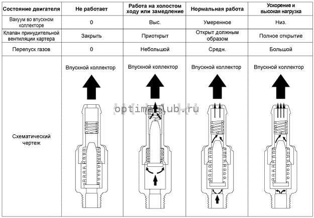 1. Принцип действия Kia Optima TF