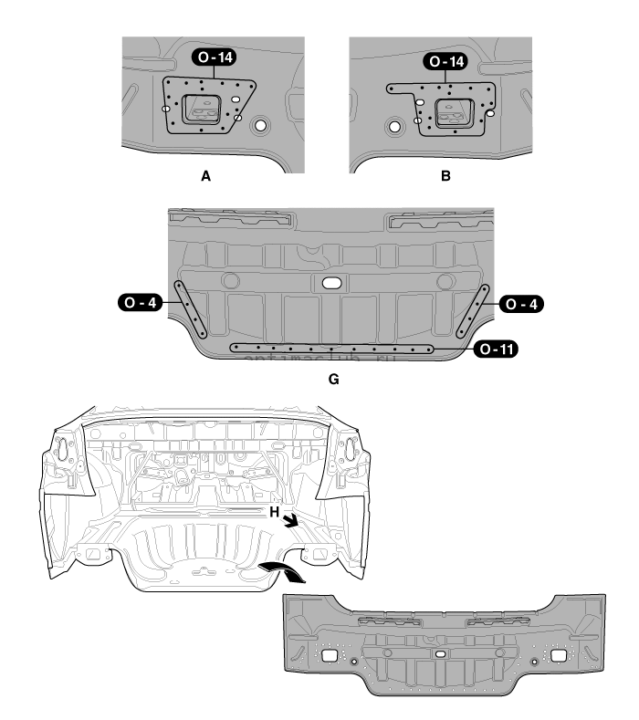 1. Ремонт кузова Kia Optima TF