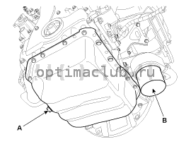 1. Система смазки двигателя. Замена масла и масляного фильтра Kia Optima TF