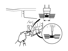1. Замена панелей кузова, Замечания по сварке кузова Kia Optima TF