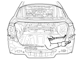 1. Замена панелей кузова, Замечания по сварке кузова Kia Optima TF