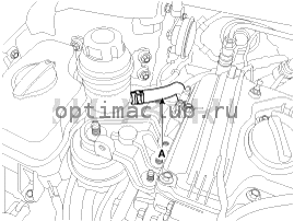 2. Блок двигателя и коробки передач. Снятие Kia Optima TF