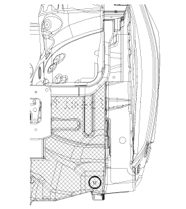 2. Грунтовочное покрытие. Расположение покрытия под кузовом Kia Optima TF