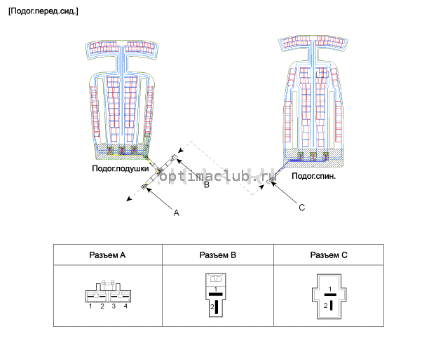 2. Принципиальная электрическая схема Kia Optima TF