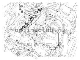 2. Проверка компрессии Kia Optima TF